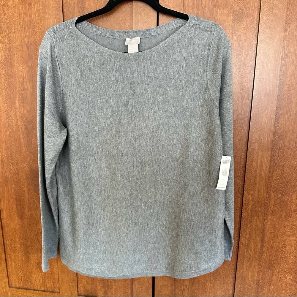 New Chicos pullover size M/1 long sleeves